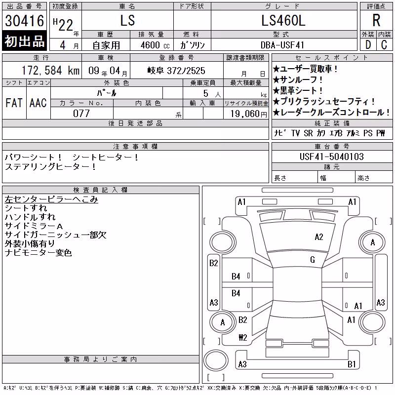 LEXUS LS460L