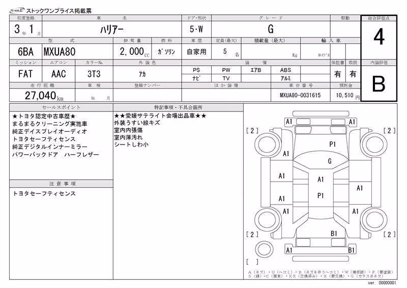 TOYOTA HARRIER