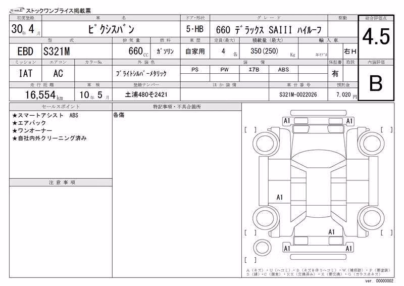 TOYOTA PIXIS VAN