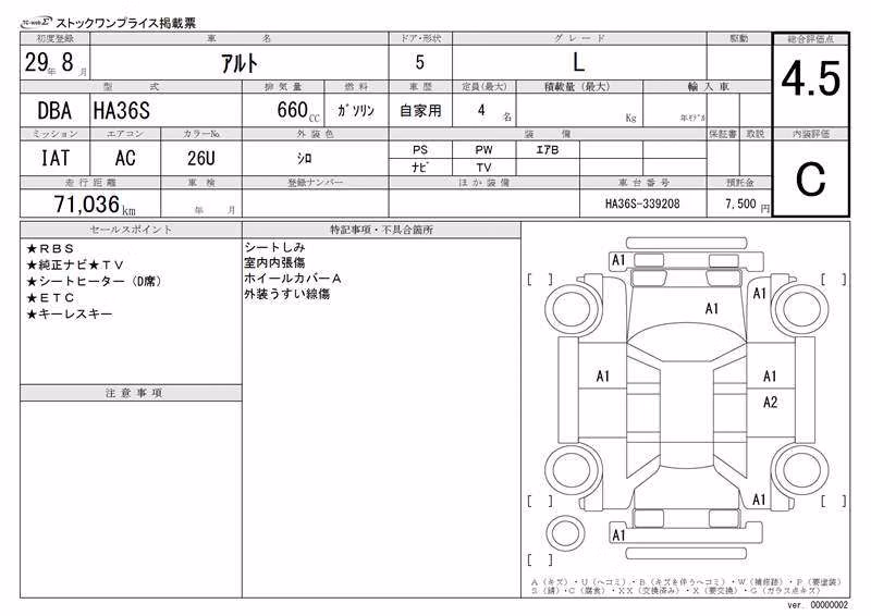 SUZUKI ALTO