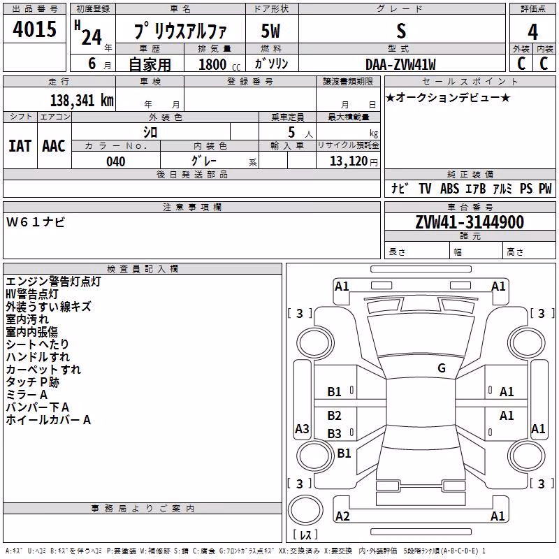 TOYOTA PRIUS ALPHA