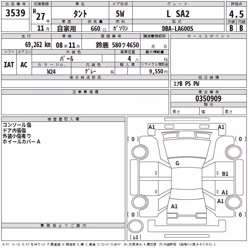 DAIHATSU TANTO