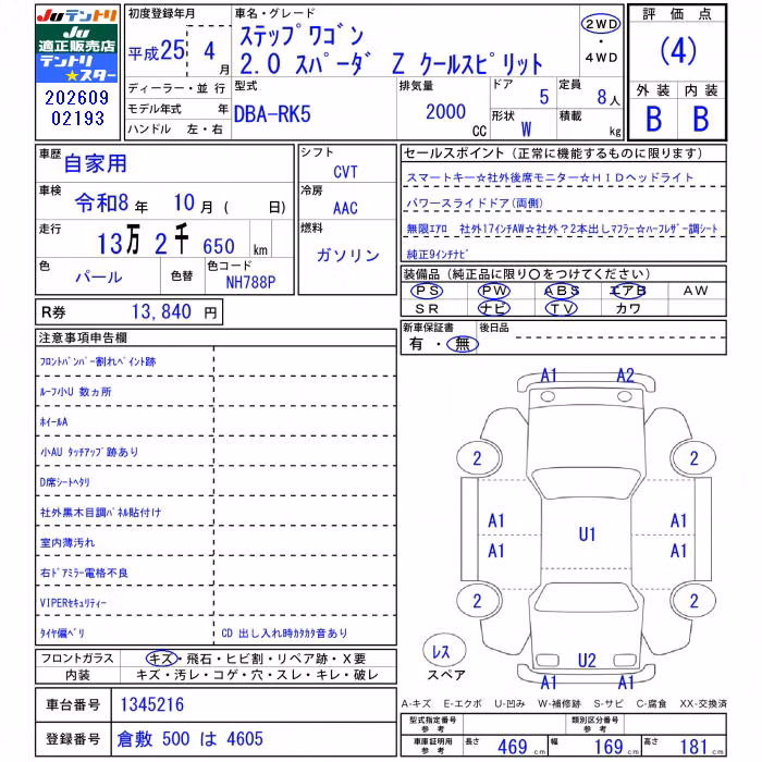 HONDA STEPWGN