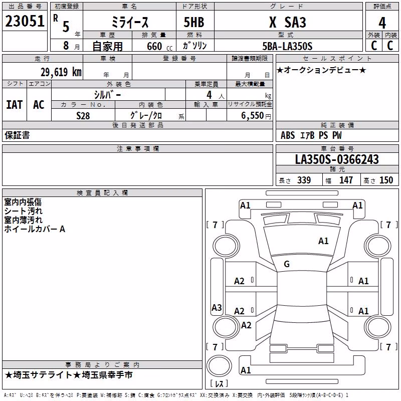 DAIHATSU MIRA E:S