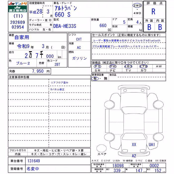 SUZUKI ALTO LAPIN