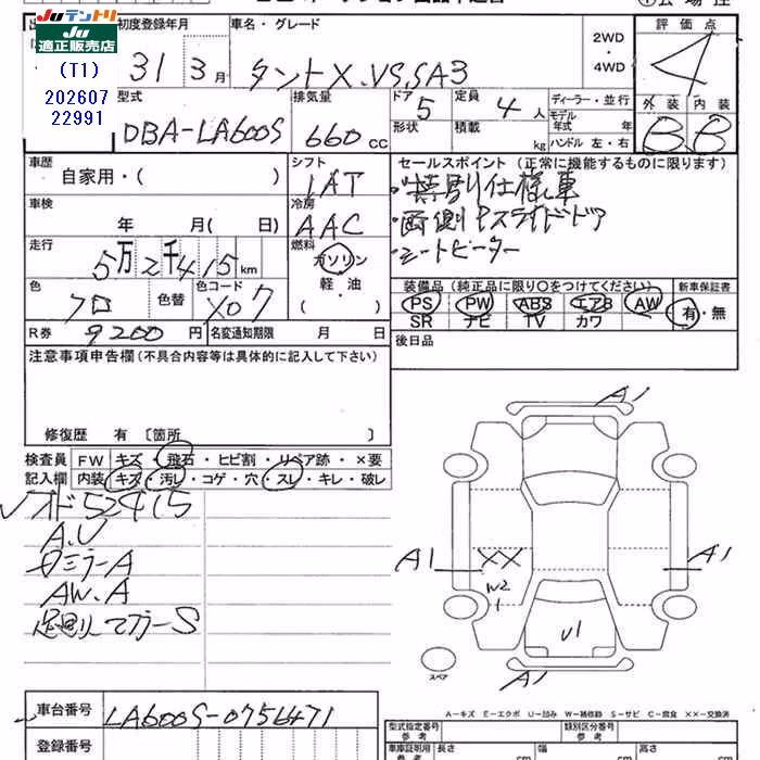 DAIHATSU TANTO
