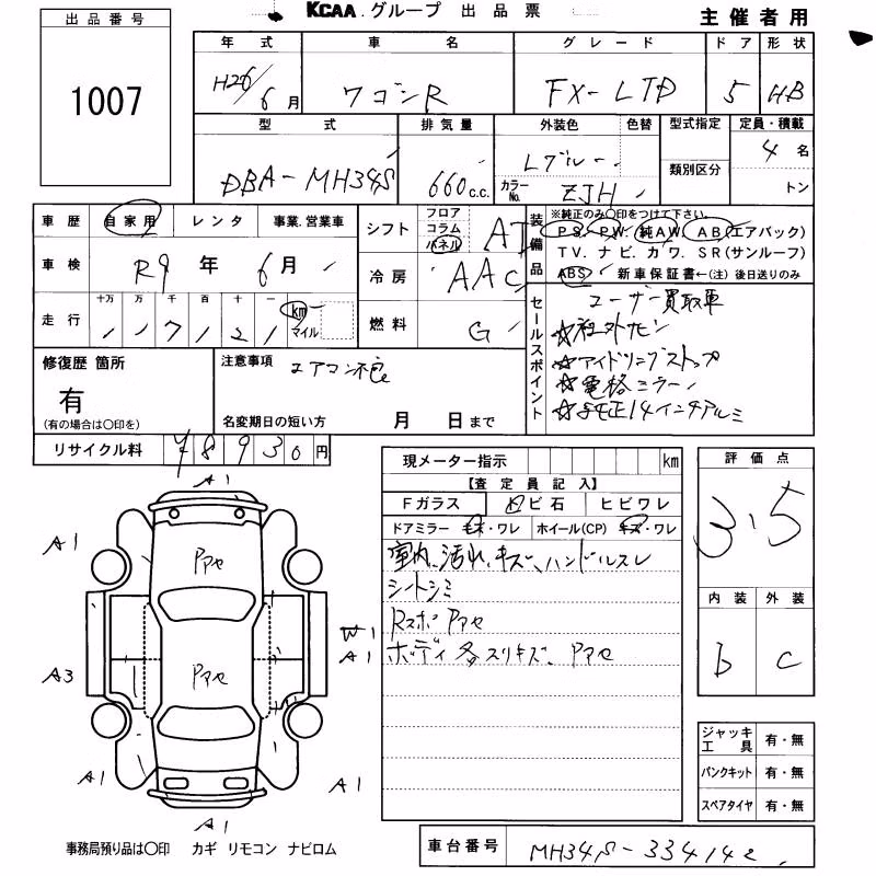 SUZUKI WAGON R