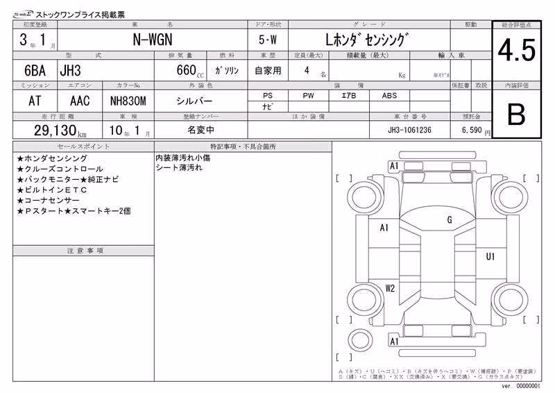 HONDA N-WGN
