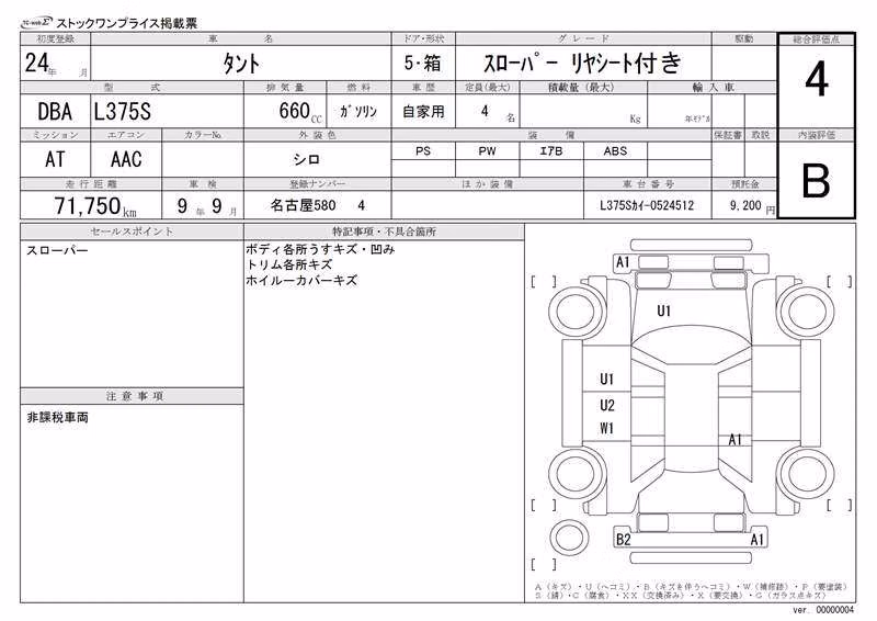 DAIHATSU TANTO