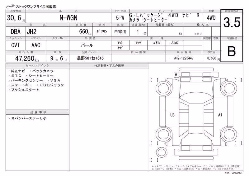 HONDA N-WGN