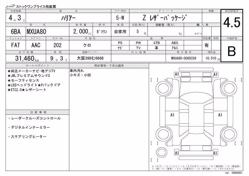 TOYOTA HARRIER
