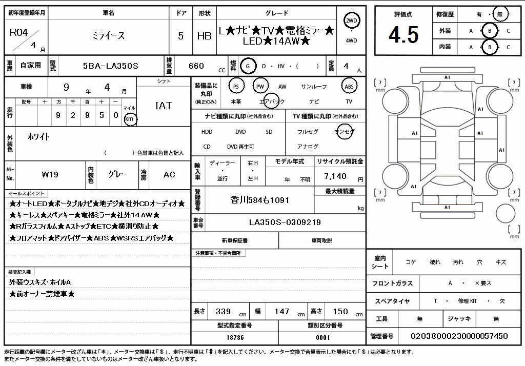 DAIHATSU MIRA E:S