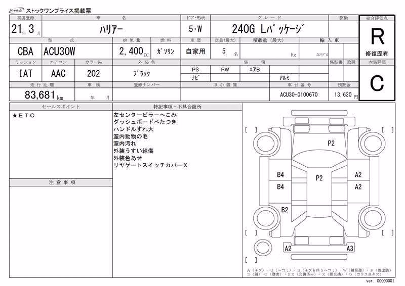 TOYOTA HARRIER