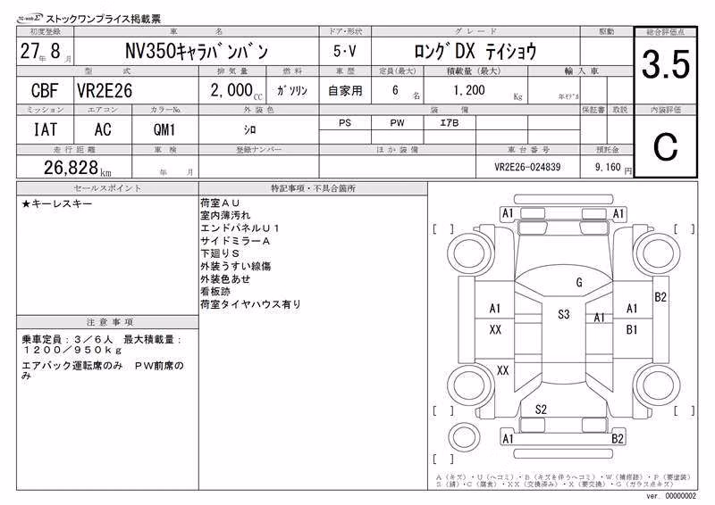 NISSAN NV350 CARAVAN