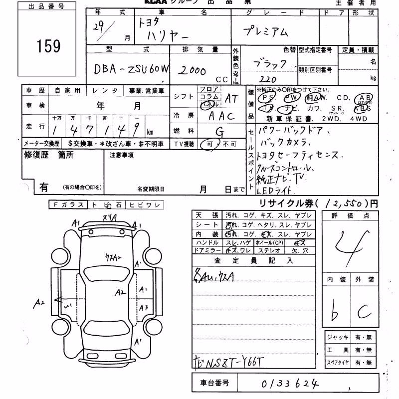TOYOTA HARRIER