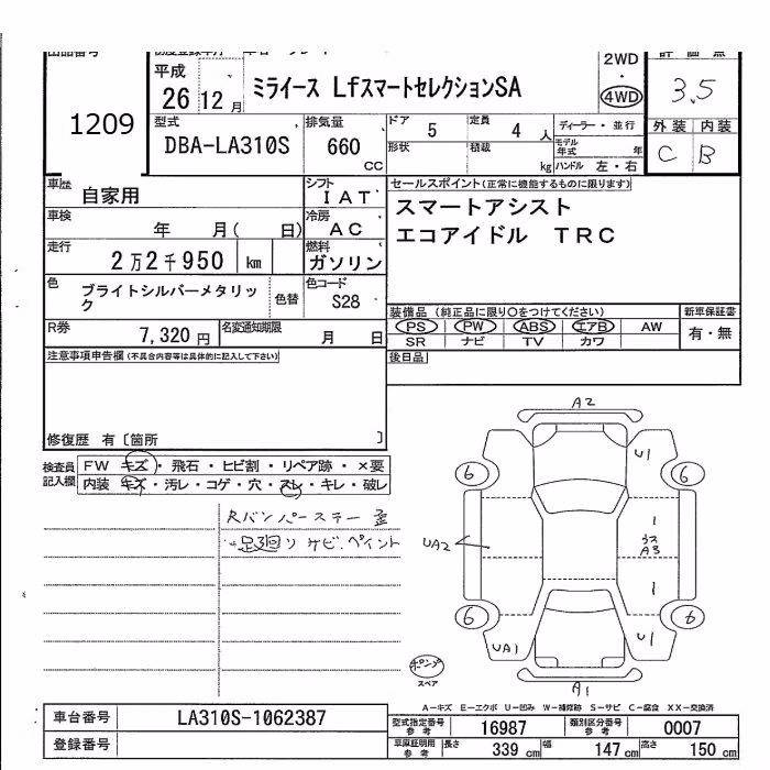 DAIHATSU MIRA E:S