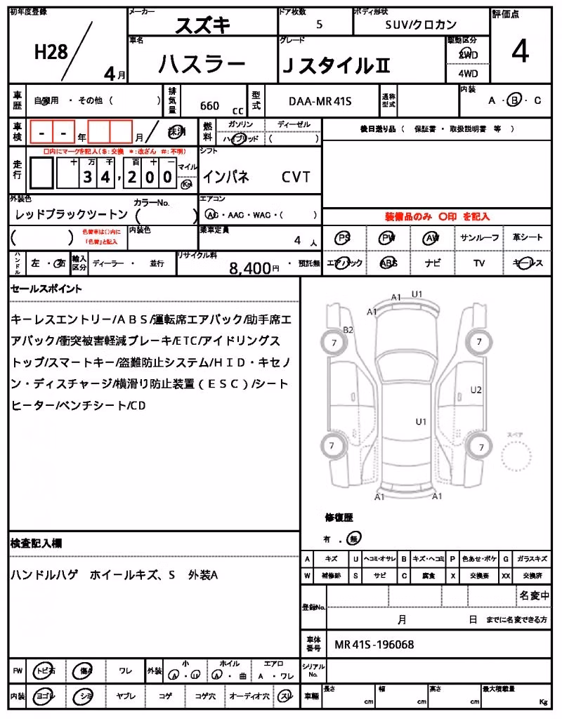 SUZUKI HUSTLER