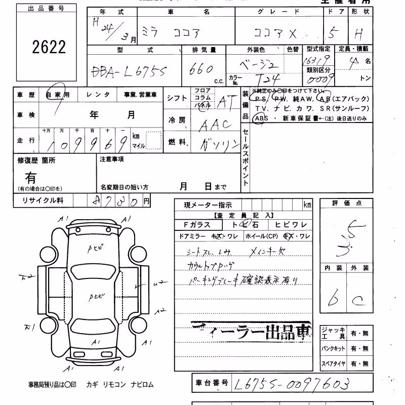 DAIHATSU MIRA COCOA