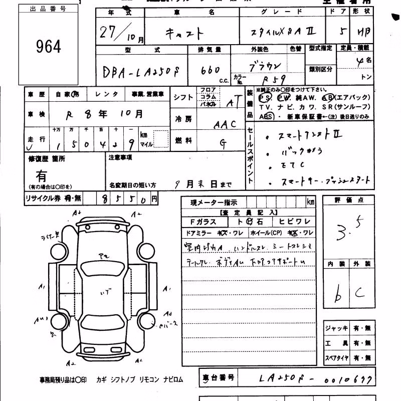 DAIHATSU CAST
