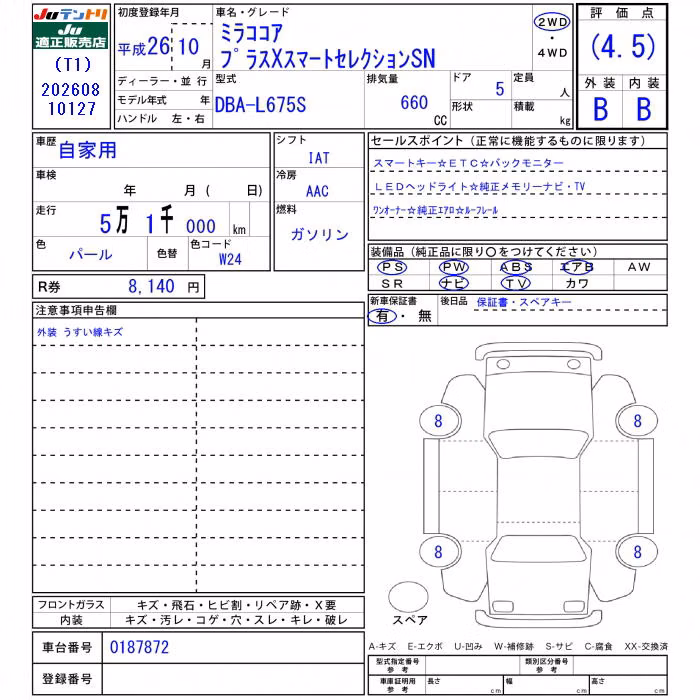 DAIHATSU MIRA COCOA