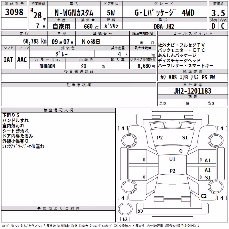 HONDA N-WGN