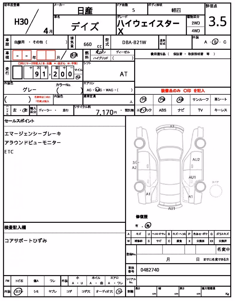 NISSAN DAYZ