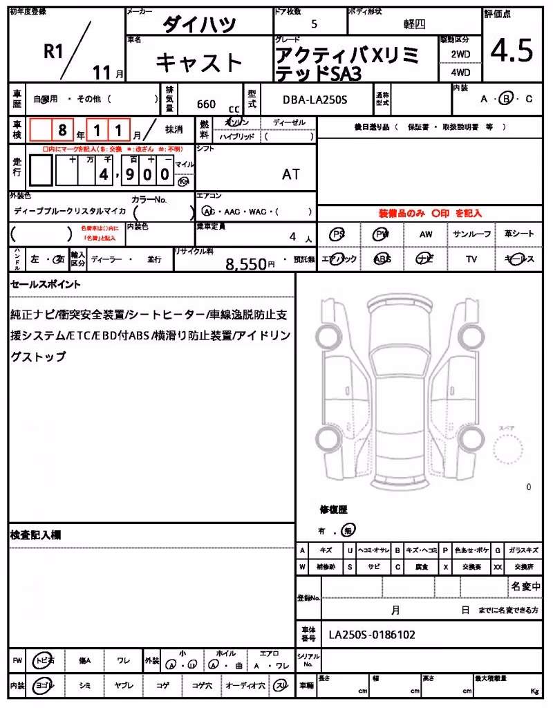 DAIHATSU CAST