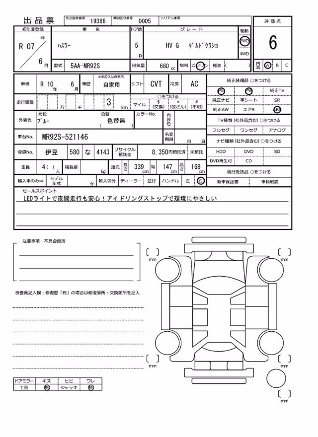 SUZUKI HUSTLER