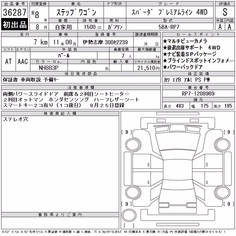 HONDA STEPWGN