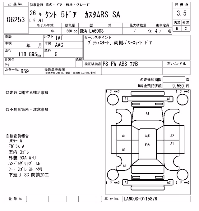 DAIHATSU TANTO