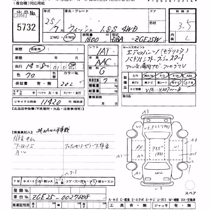 TOYOTA WISH