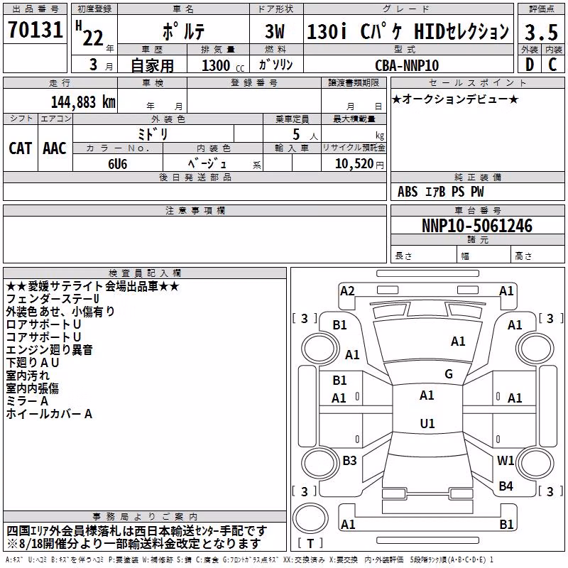TOYOTA PORTE
