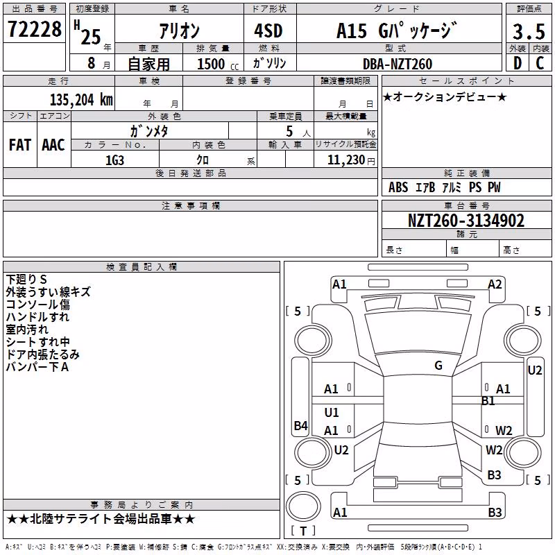 TOYOTA ALLION