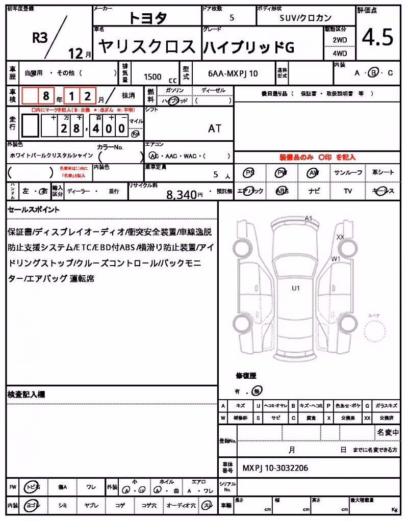 TOYOTA YARIS CROSS