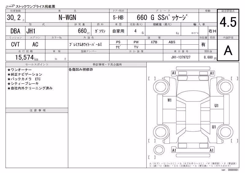 HONDA N-WGN
