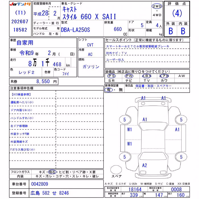 DAIHATSU CAST