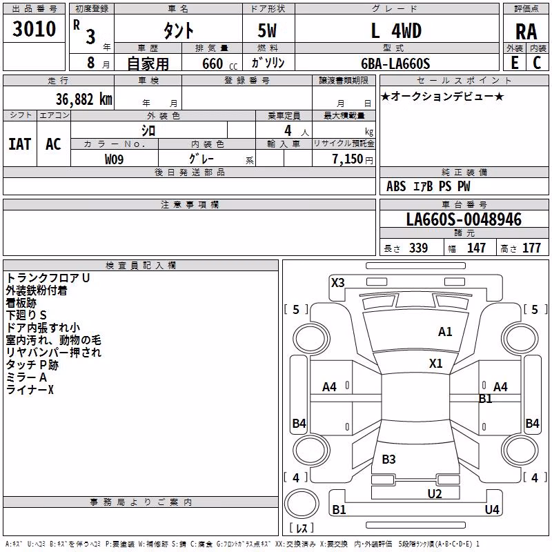 DAIHATSU TANTO