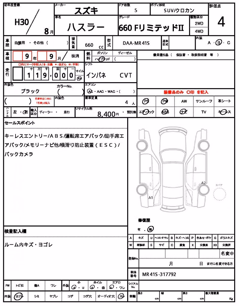 SUZUKI HUSTLER