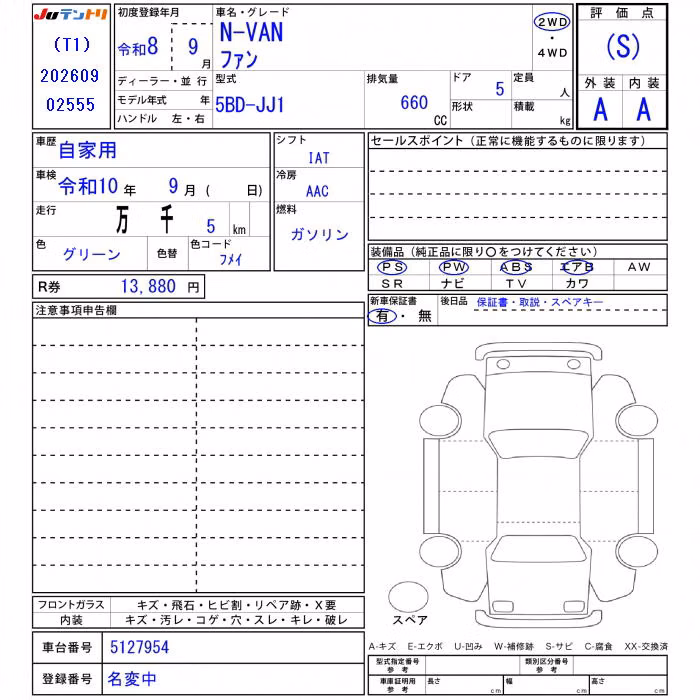 HONDA N-VAN
