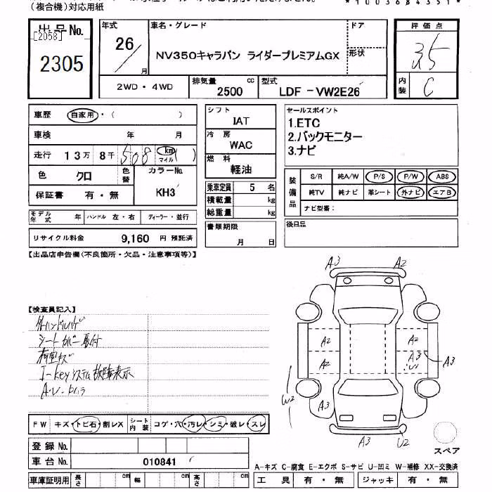 NISSAN NV350 CARAVAN