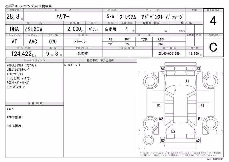 TOYOTA HARRIER
