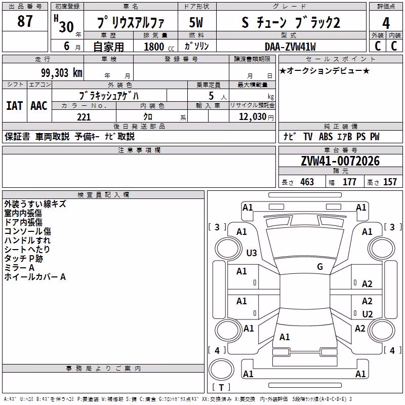 TOYOTA PRIUS ALPHA