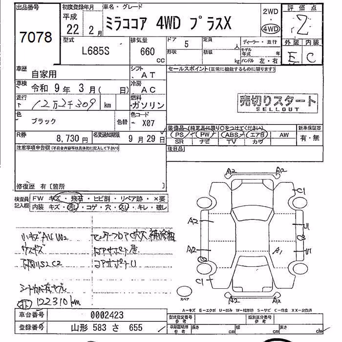 DAIHATSU MIRA COCOA