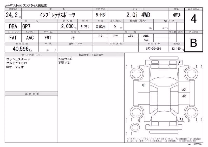 SUBARU XV