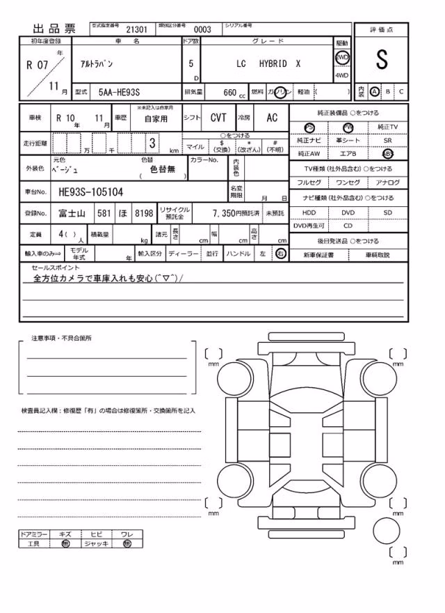 SUZUKI ALTO LAPIN