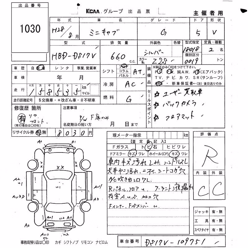 MITSUBISHI MINICAB