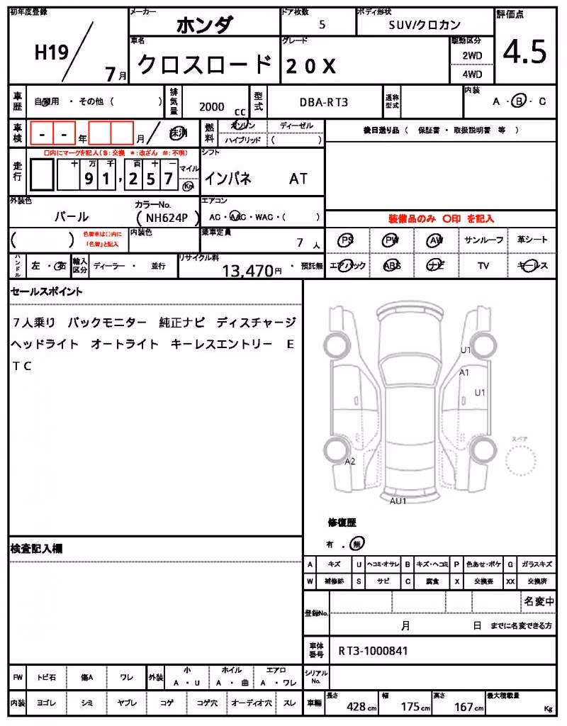 HONDA CROSSROAD