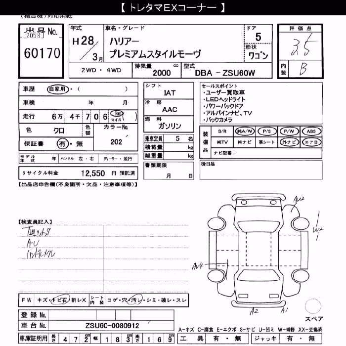 TOYOTA HARRIER