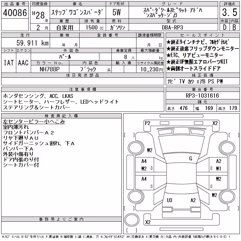 HONDA STEPWGN