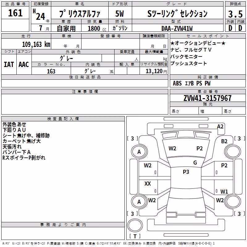 TOYOTA PRIUS ALPHA